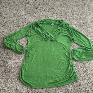 Maternity top green size medium 9 fashion